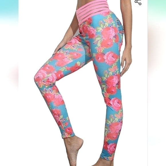 Amazon Pants - WOMEN'S Ruched Butt Lifting Leggings, High  Waisted, Size Medium